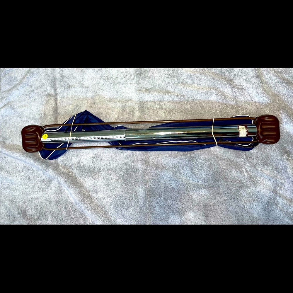 Brown Bullworker VTG Isometric Exerciser Home Gym Rare Strength Gauge W/bag